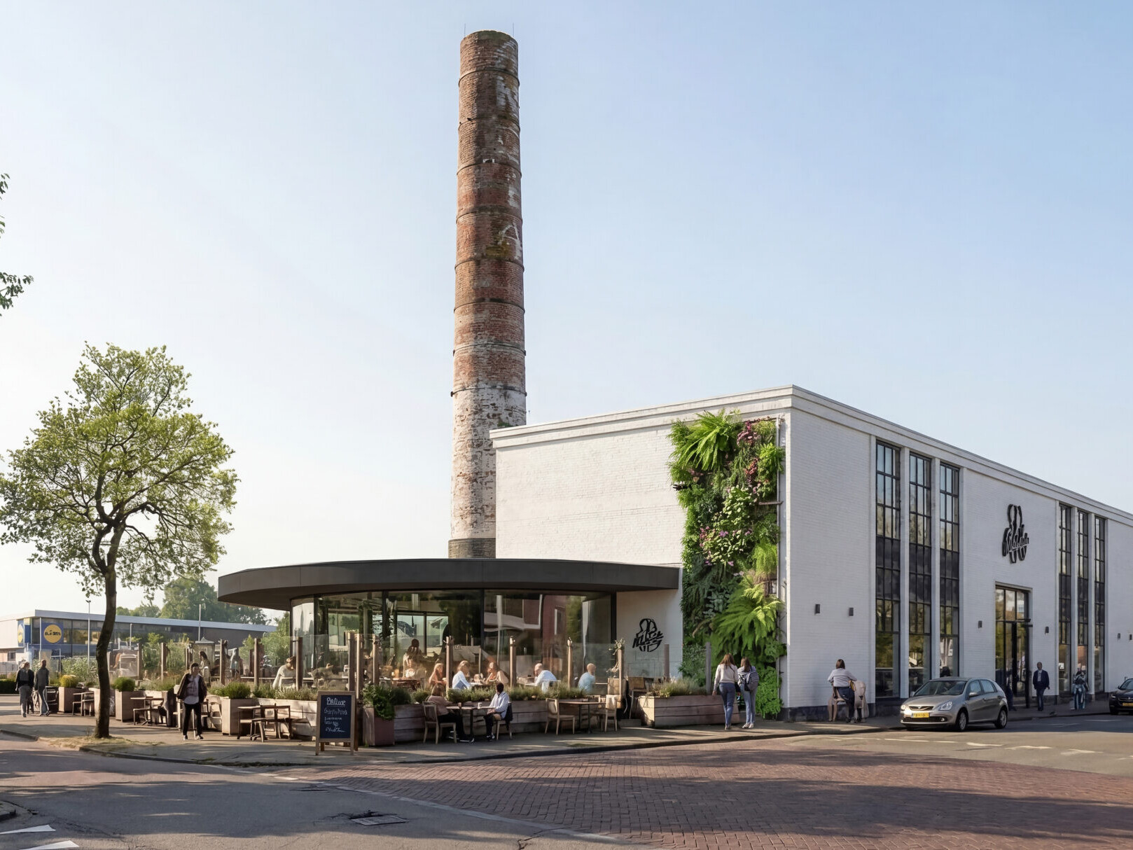 impressie melkfabriek in goes