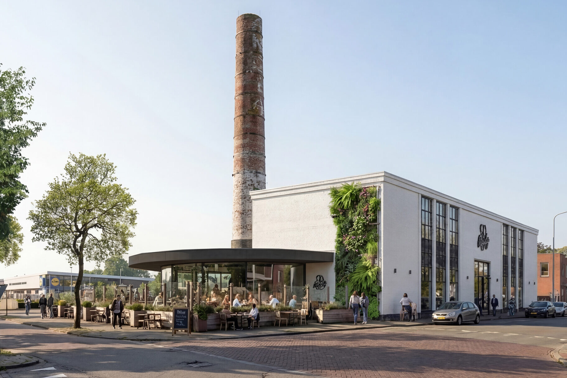 impressie melkfabriek in goes